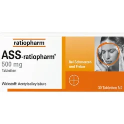 ASS-ratiopharm 500 mg Tabletten 30 St