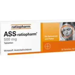 ASS-ratiopharm 500 mg Tabletten 30 St