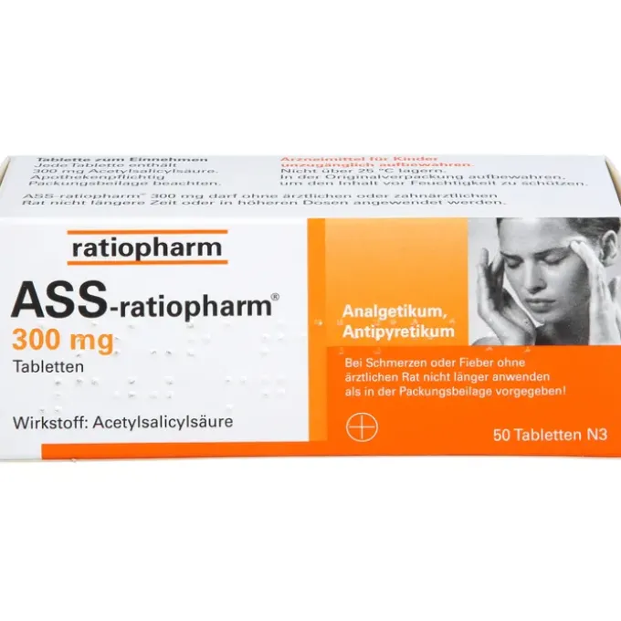 ASS-ratiopharm 300 mg Tabletten 50 St