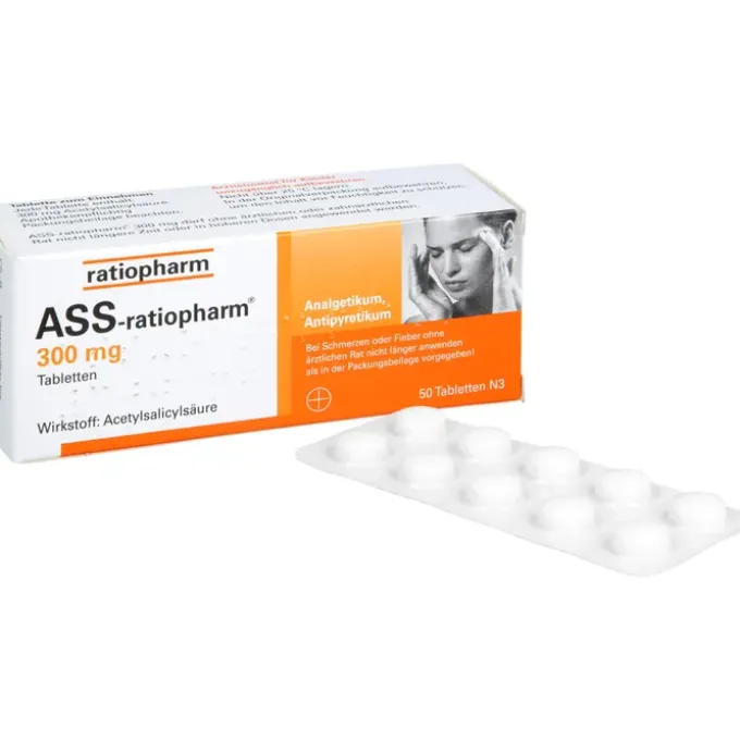 ASS-ratiopharm 300 mg Tabletten 50 St
