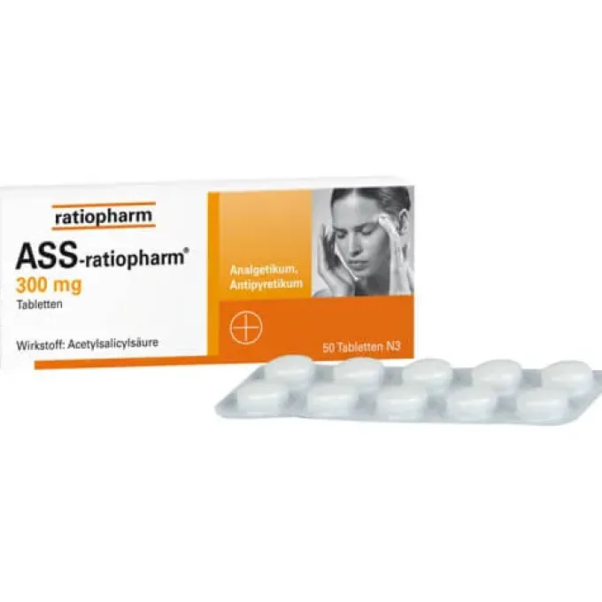 ASS-ratiopharm 300 mg Tabletten 50 St