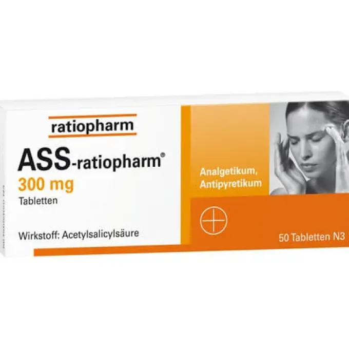 ASS-ratiopharm 300 mg Tabletten 50 St