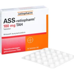 ASS-ratiopharm 100 mg TAH Tabletten 50 St