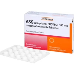 ASS-ratiopharm PROTECT 100 mg magensaftr.Tabletten 100 St