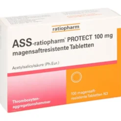 ASS-ratiopharm PROTECT 100 mg magensaftr.Tabletten 100 St