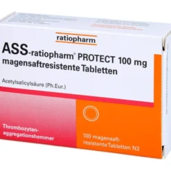ASS-ratiopharm PROTECT 100 mg magensaftr.Tabletten 100 St