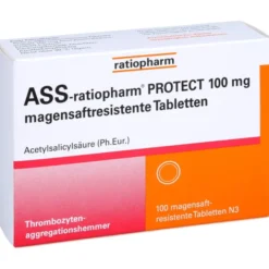 ASS-ratiopharm PROTECT 100 mg magensaftr.Tabletten 100 St