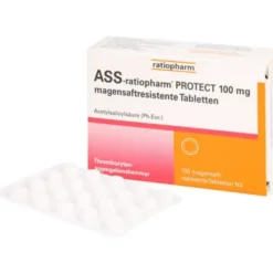 ASS-ratiopharm PROTECT 100 mg magensaftr.Tabletten 100 St