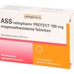 ASS-ratiopharm PROTECT 100 mg magensaftr.Tabletten 100 St