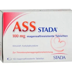 ASS STADA 100 mg magensaftresistente Tabletten 100 St