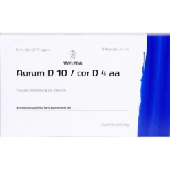 AURUM D 10/Cor D 4 aa Ampullen 8X1 ml