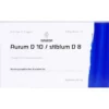 AURUM D 10/Stibium D 8 Ampullen 8X1 ml