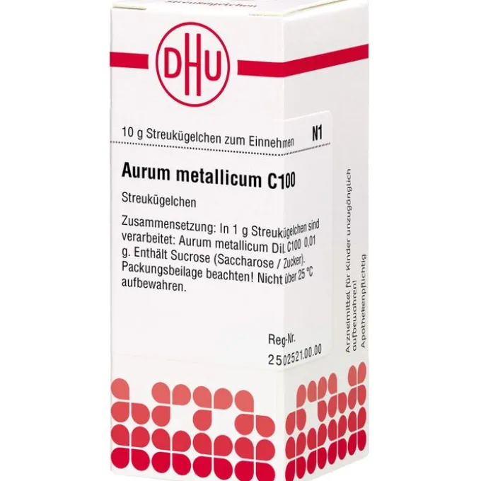 AURUM METALLICUM C 100 Globuli 10 g