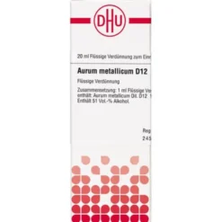 AURUM METALLICUM D 12 Dilution 20 ml