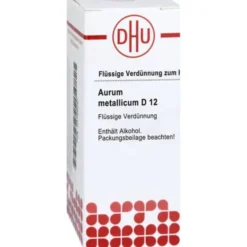 AURUM METALLICUM D 12 Dilution 20 ml