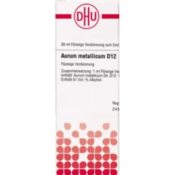 AURUM METALLICUM D 12 Dilution 20 ml