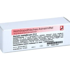 AURUM METALLICUM D 12 Globuli 10 g