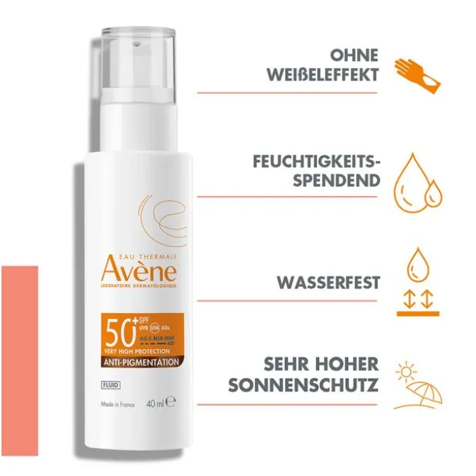 AVENE Anti-Pigmentation getöntes Fluid SPF 50+ 40 ml