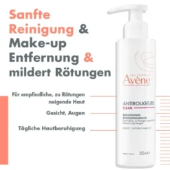 AVENE Antirougeurs Clean beruhig.Reinigungsmilch 200 ml