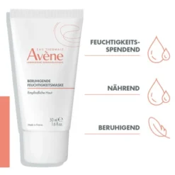 AVENE beruhigende Feuchtigkeitsmaske 50 ml