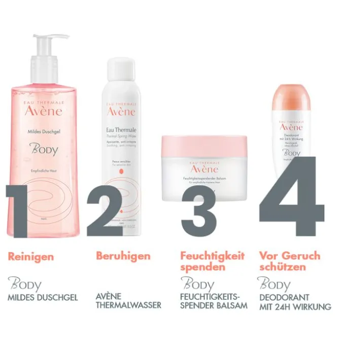 AVENE Body Deodorant mit 24 h Wirkung 50 ml
