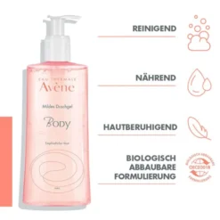 AVENE Body mildes Duschgel 500 ml