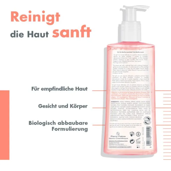 AVENE Body mildes Duschgel 500 ml