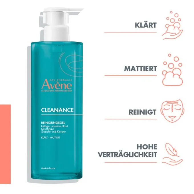 AVENE Cleanance Reinigungsgel 400 ml