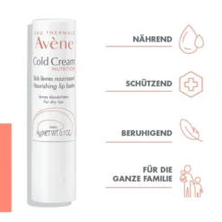 AVENE Cold Cream NUTRITION Lippenpflegestift 4 g