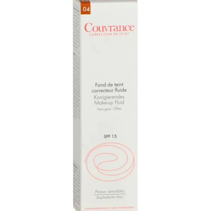 AVENE Couvrance korrigier.Make-up Fluid honig 4.0 30 ml