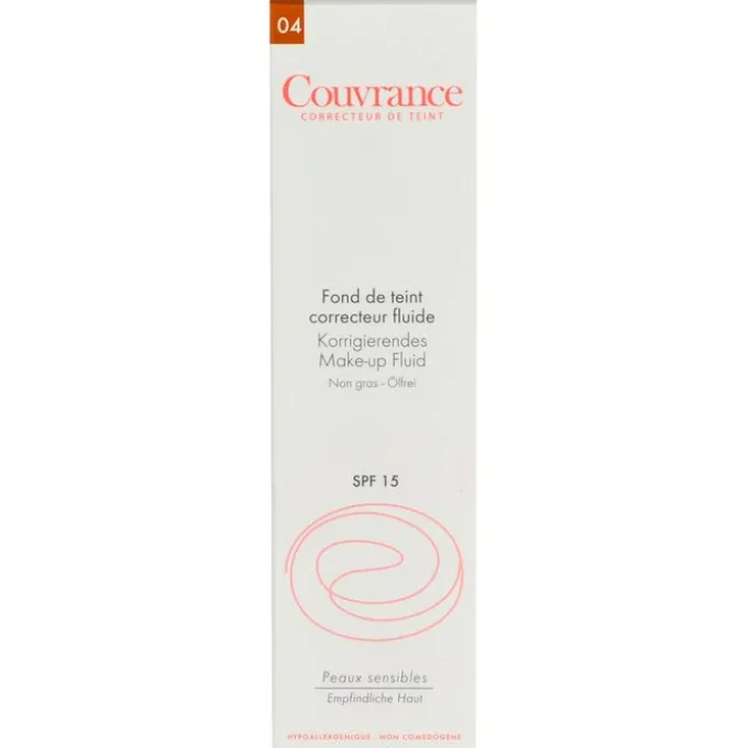 AVENE Couvrance korrigier.Make-up Fluid honig 4.0 30 ml