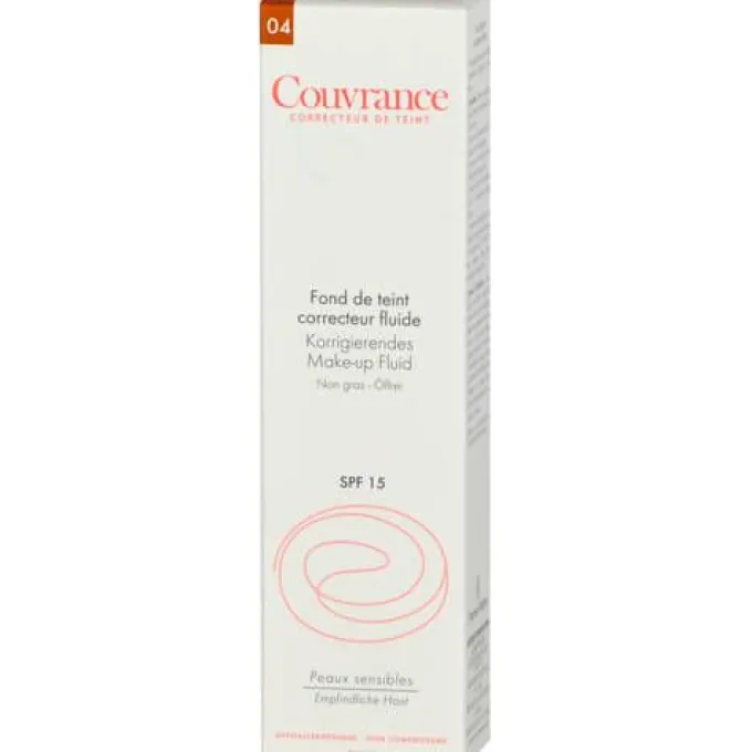 AVENE Couvrance korrigier.Make-up Fluid honig 4.0 30 ml