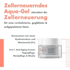 AVENE Hyaluron Activ B3 zellerneuerndes Aqua-Gel 50 ml