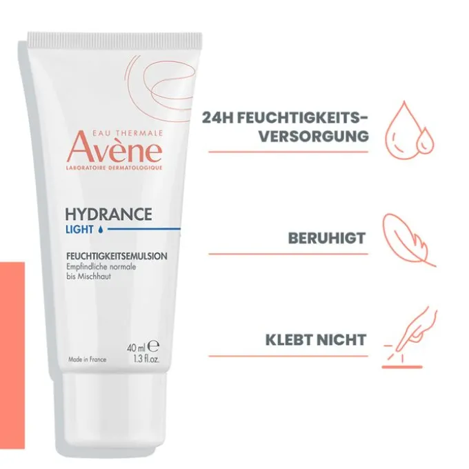 AVENE Hydrance leicht Feuchtigkeitsemulsion 40 ml