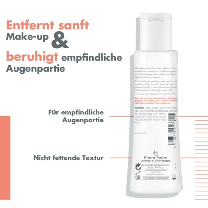 AVENE milder Augen Make-up Entferner Gel 125 ml