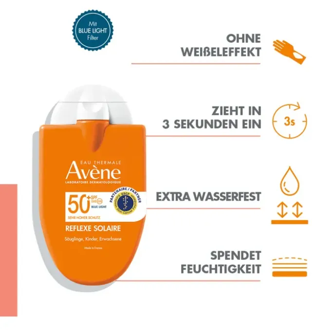 AVENE Reflexe Solaire Familie Emulsion SPF 50+ 30 ml