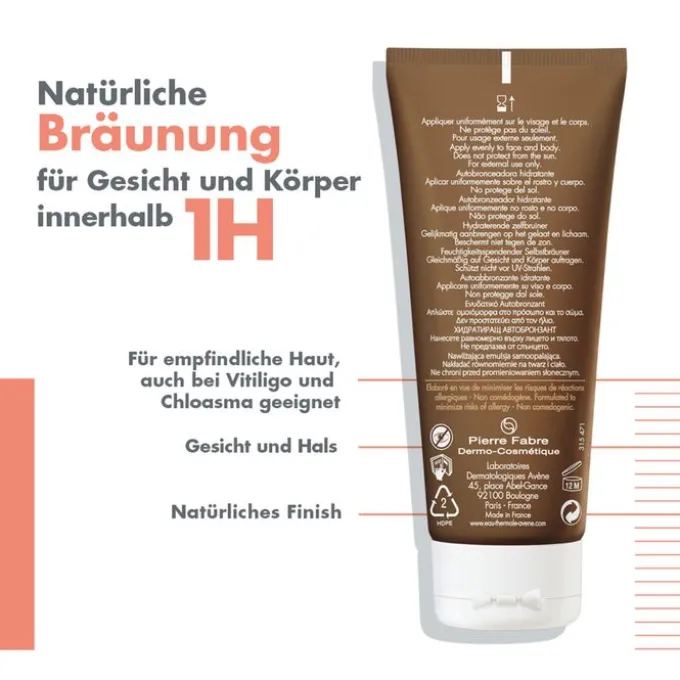 AVENE Selbstbräuner feuchtigkeitsspendend 2010 100 ml
