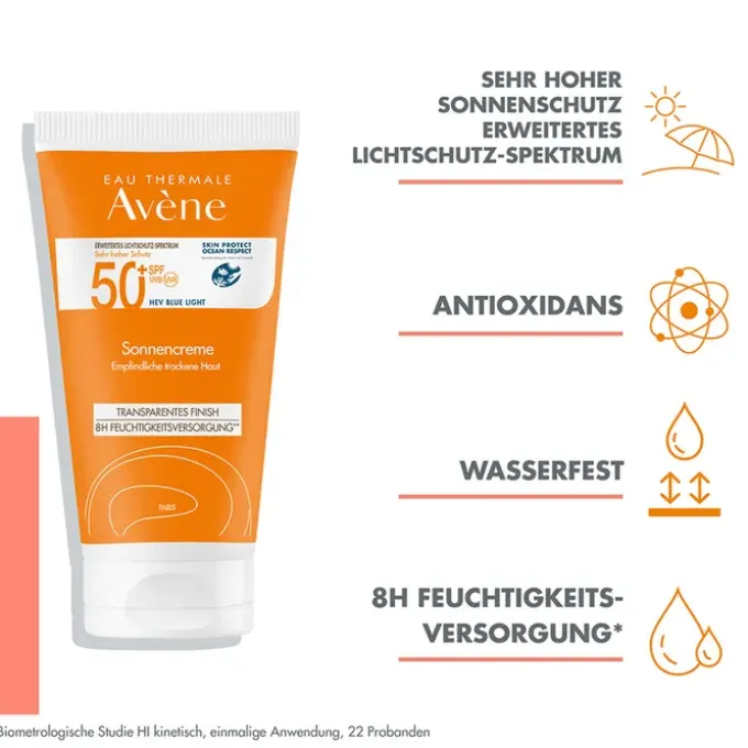 AVENE Sonnencreme SPF 50+ 50 ml