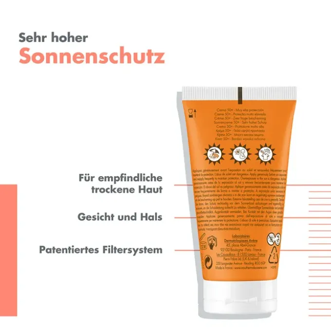 AVENE Sonnencreme SPF 50+ 50 ml