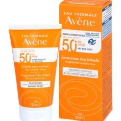 AVENE Sonnencreme SPF 50+ ohne Duftstoffe 50 ml