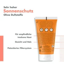 AVENE Sonnencreme SPF 50+ ohne Duftstoffe 50 ml