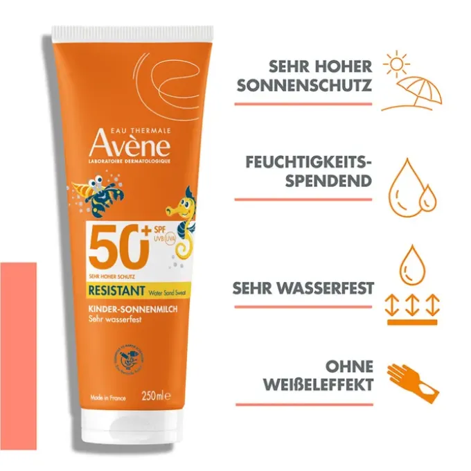 AVENE SunSitive Kinder Sonnenmilch SPF 50+ 250 ml