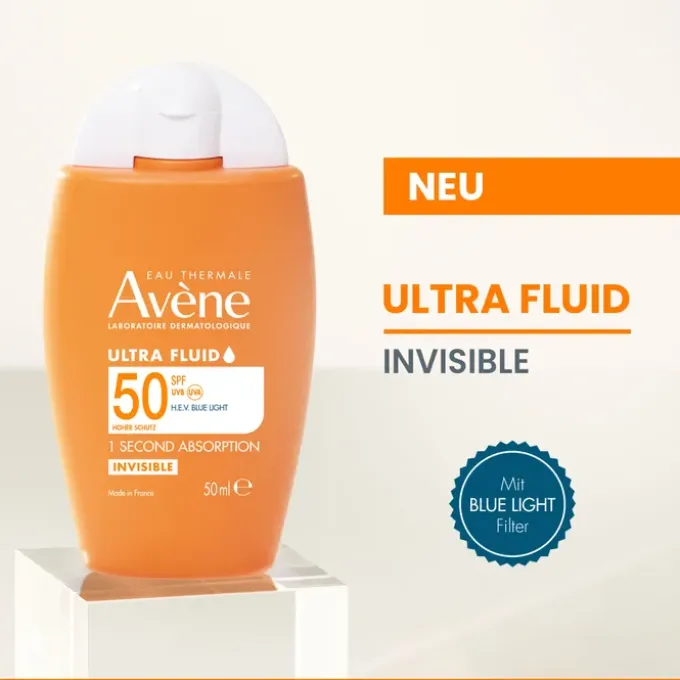 AVENE Ultra Fluid INVISIBLE SPF 50 50 ml