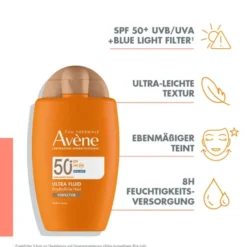 AVENE Ultra Fluid PERFECTOR SPF 50+ 50 ml