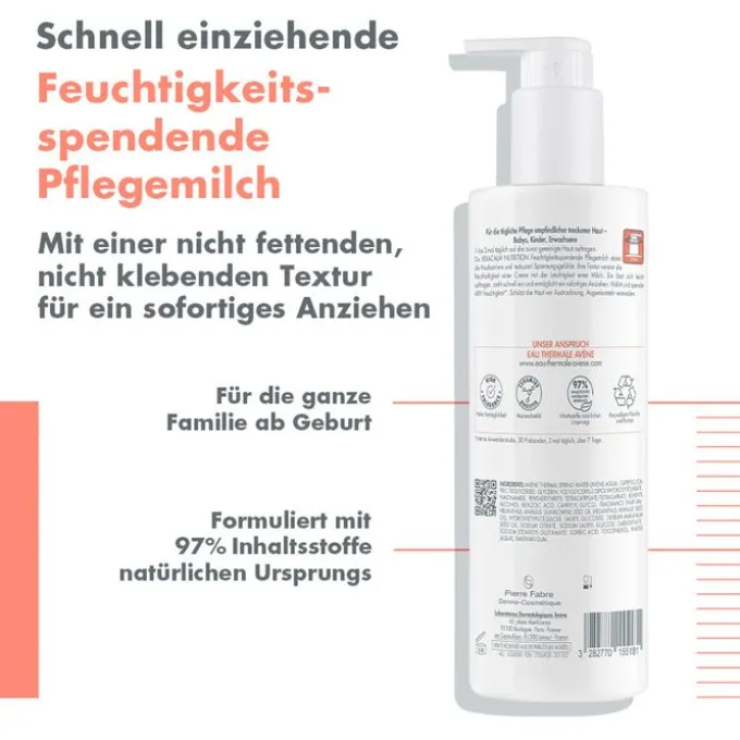 AVENE XeraCalm NUTRITION feuchtigkeits.Pflegemilch 400 ml