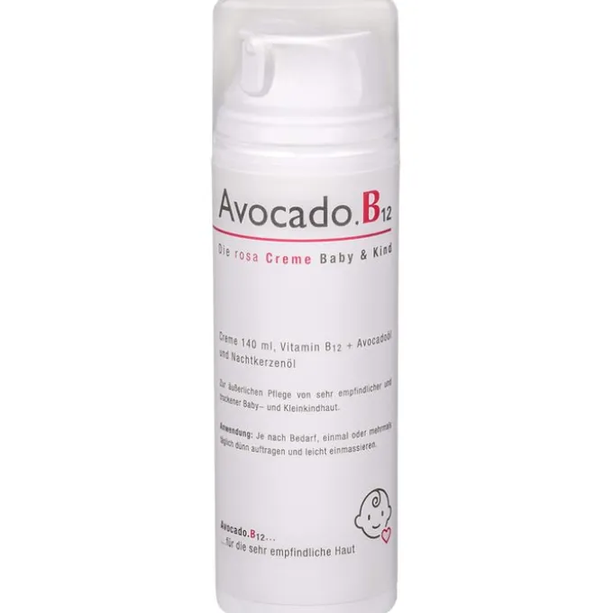 AVOCADO B12 Die rosa Baby & Kind Creme 140 ml