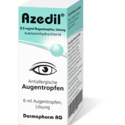 AZEDIL 0,5 mg/ml Augentropfen Lösung 6 ml