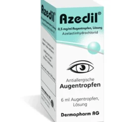 AZEDIL 0,5 mg/ml Augentropfen Lösung 6 ml