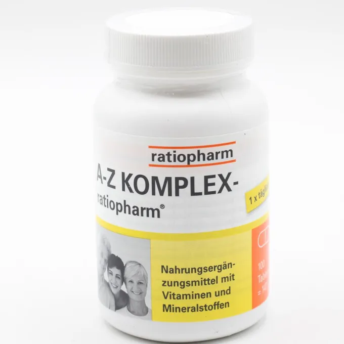 A-Z Komplex-ratiopharm Tabletten 100 Stück