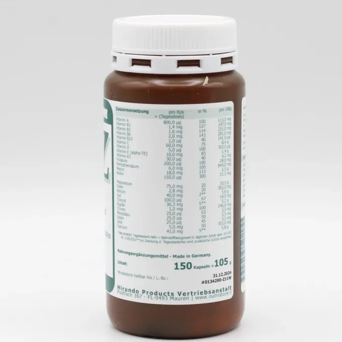 A-Z Multivitamin Mineralstoff Kapseln 150 Stück